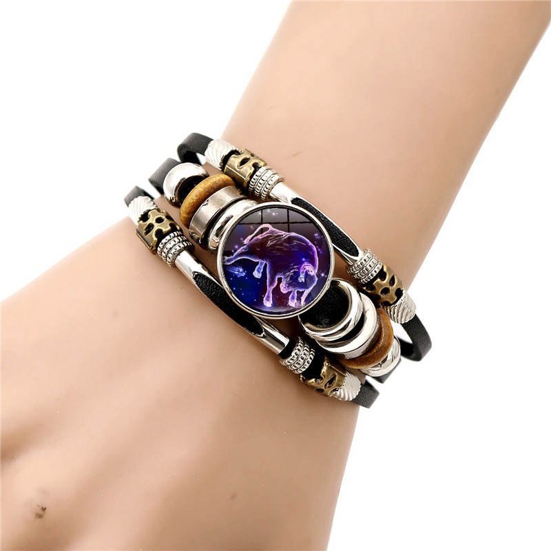 Luminous Twelve-Constellation Bracelet, Birthday Gift For Students And Couples