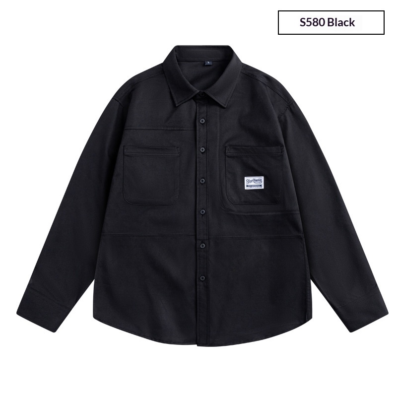 Mens Loose-fit Trendy Versatile Casual Shirt