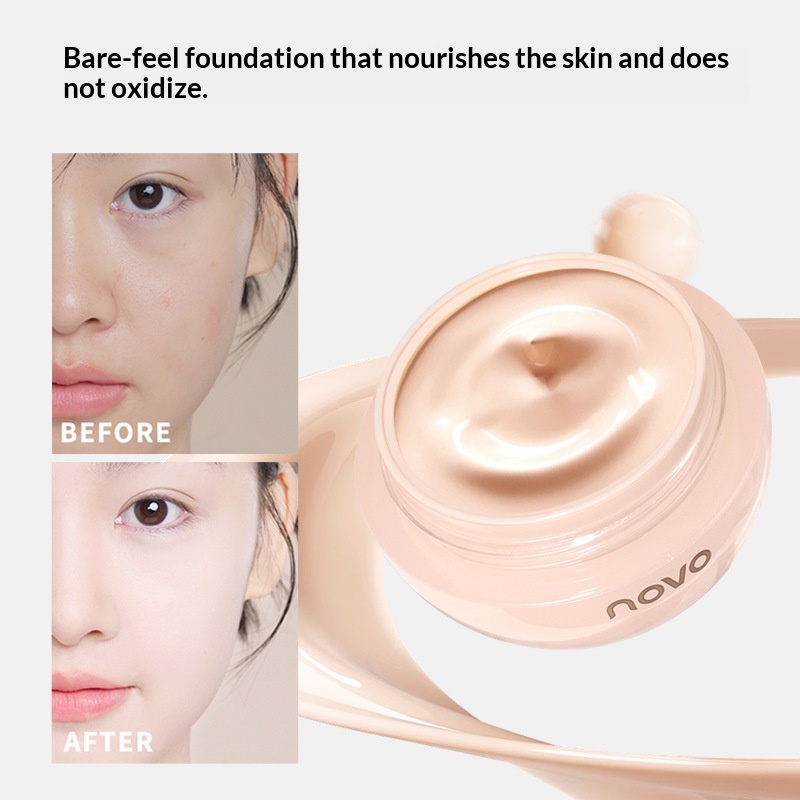 Snow Velvet Soft Silk Foundation Cream