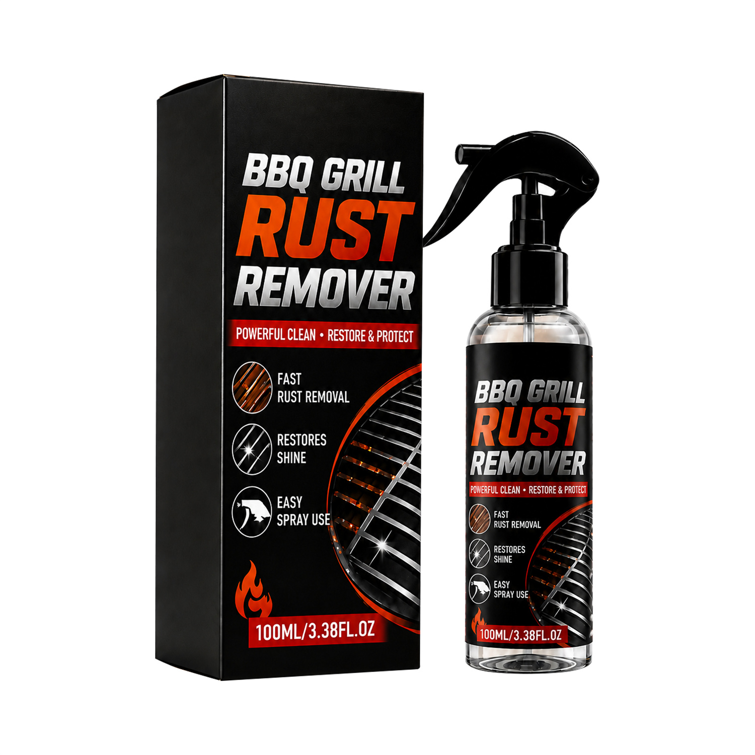 Barbecue Oven Rust Removal Spray
