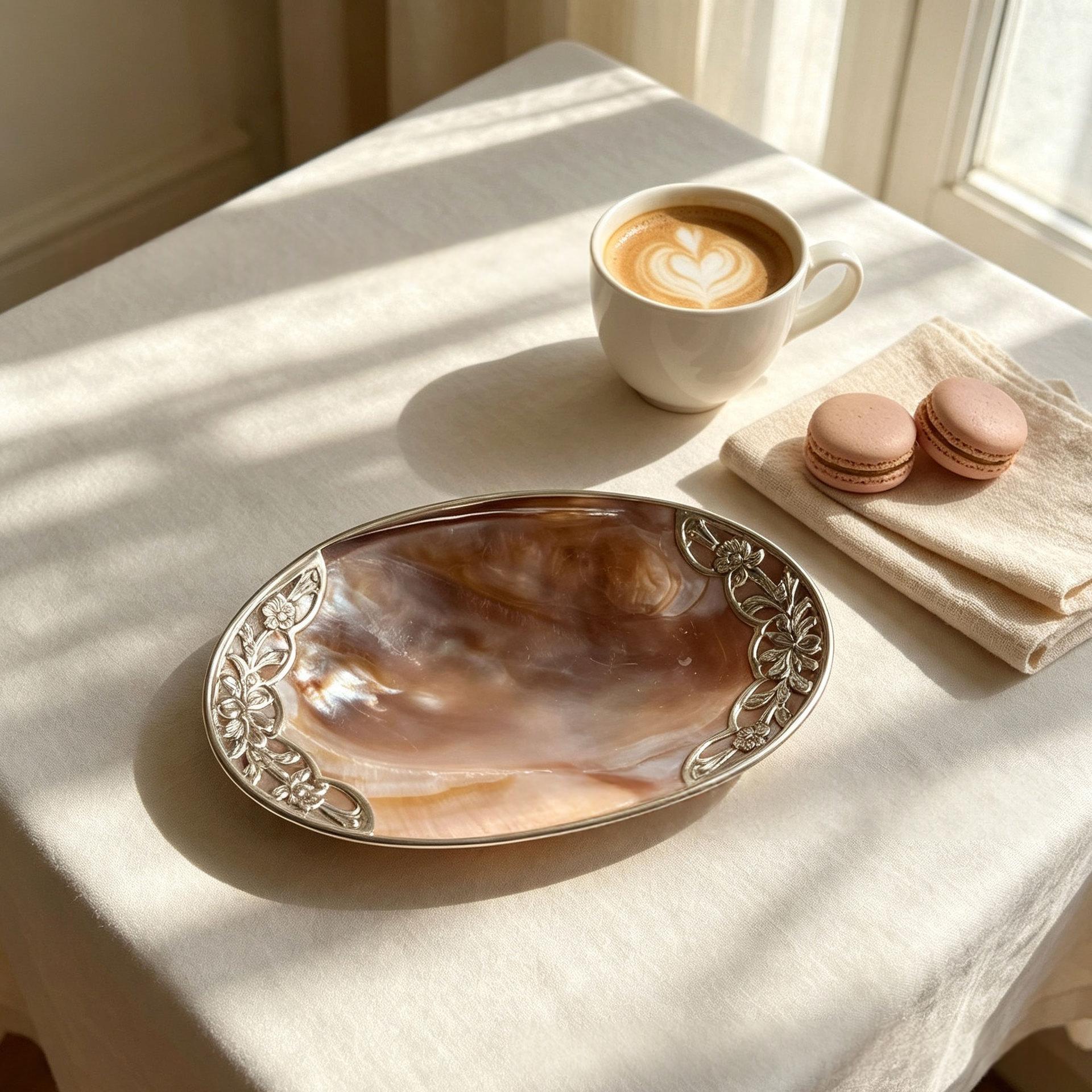 Decorative Shell Tray, picture 3 of 12
