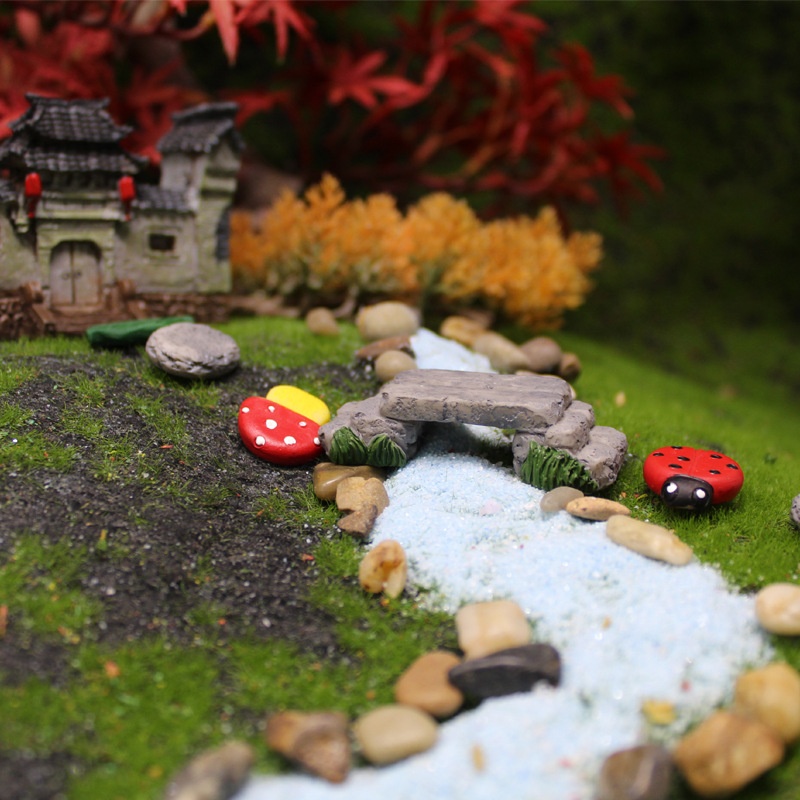 Small Garden Ornaments Succulent Planters DIY