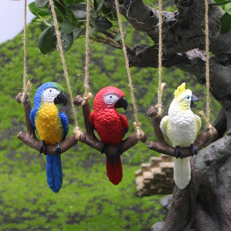 Cute Bird Decorative Resin Craft