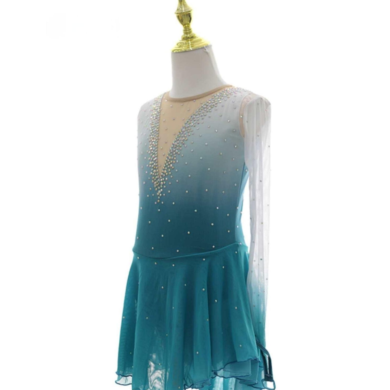 Ice Dance Costume Womens Dress