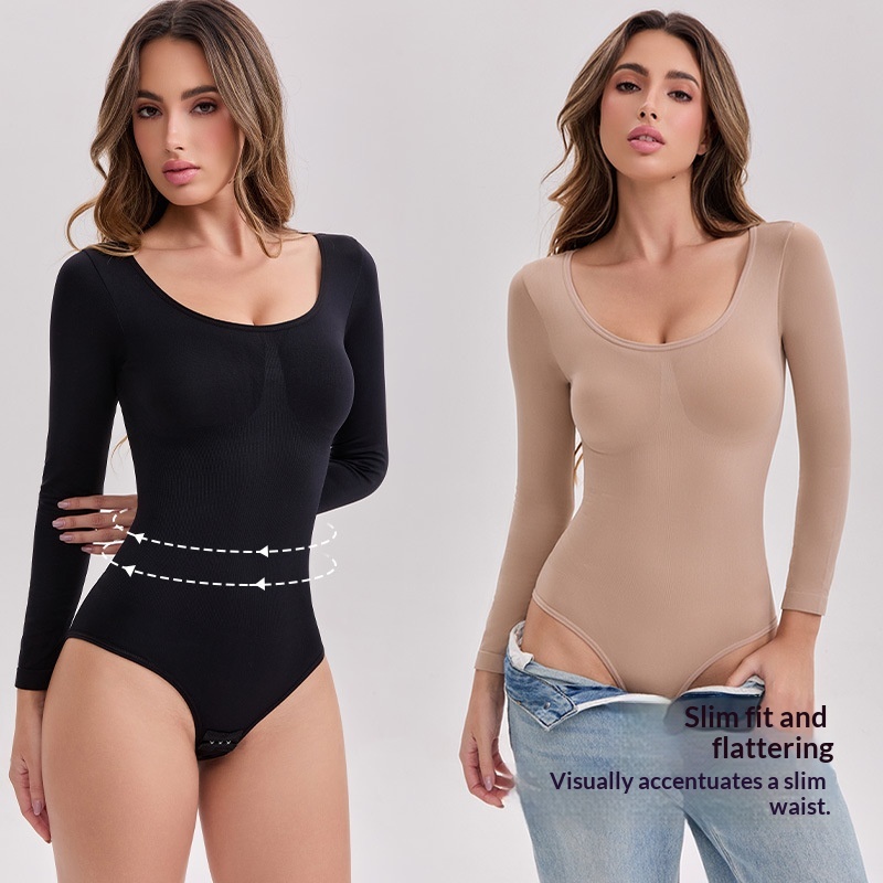 Womens Tight-fitting Waist-cinching Bust-lifting Shapewear