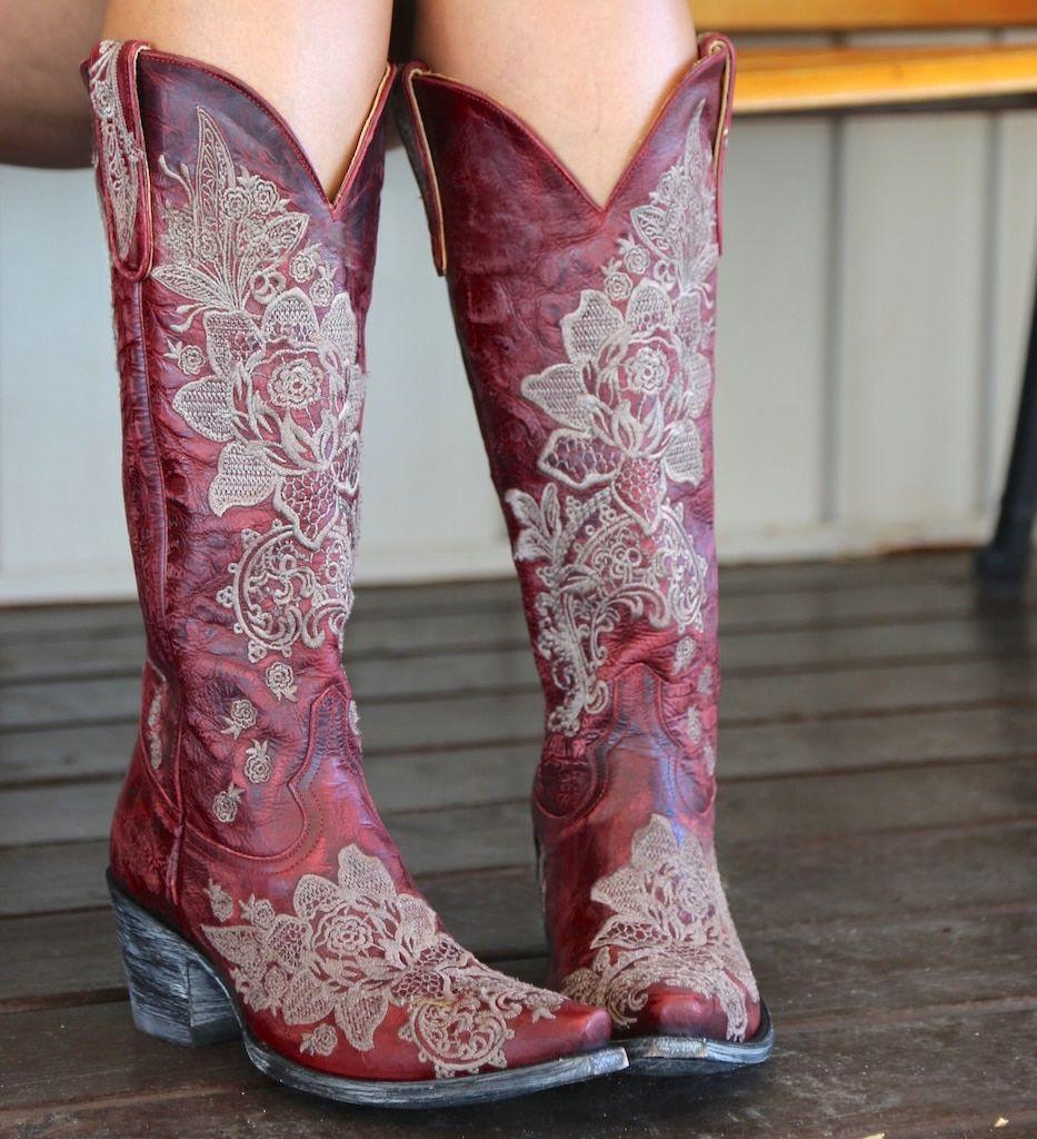 Embroidered Mid Heel Boots, picture 5 of 6