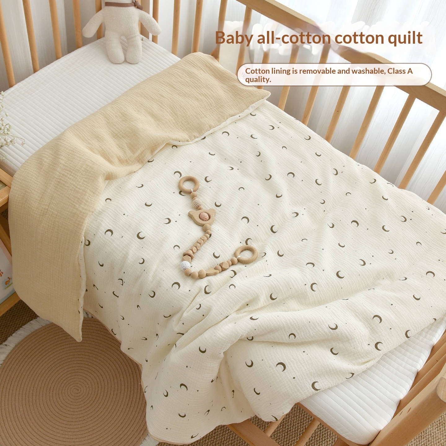 Newborn Baby Pure Cotton Thickened Quilt