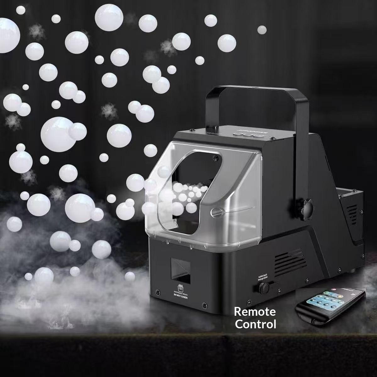 Three-function Stage Wedding Smoke And Bubble Machine
