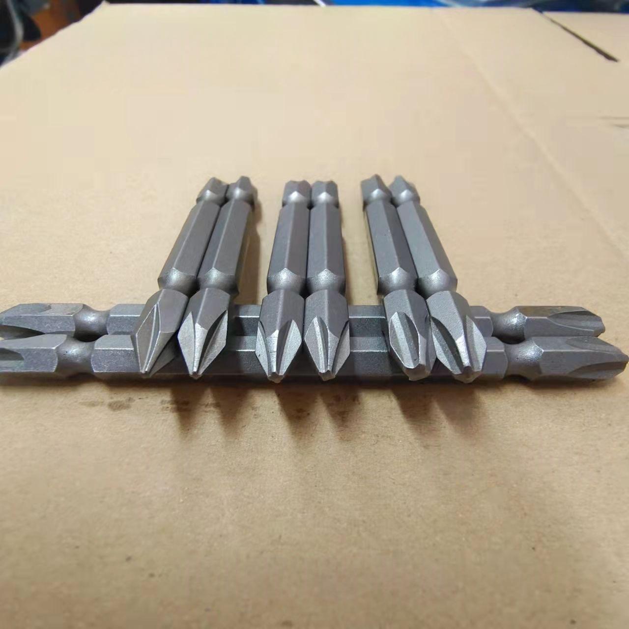 Cross-head Screwdriver Bit Extended Double-ended