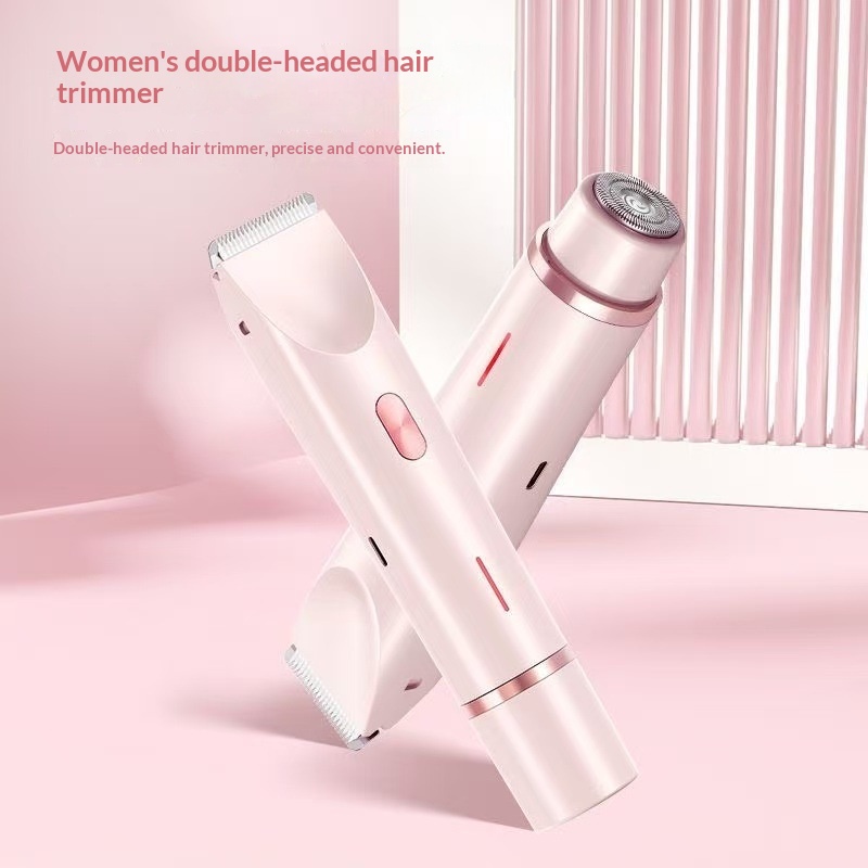 Dual-head Hair Trimmer Full-body Hair Removal And Intimate Grooming