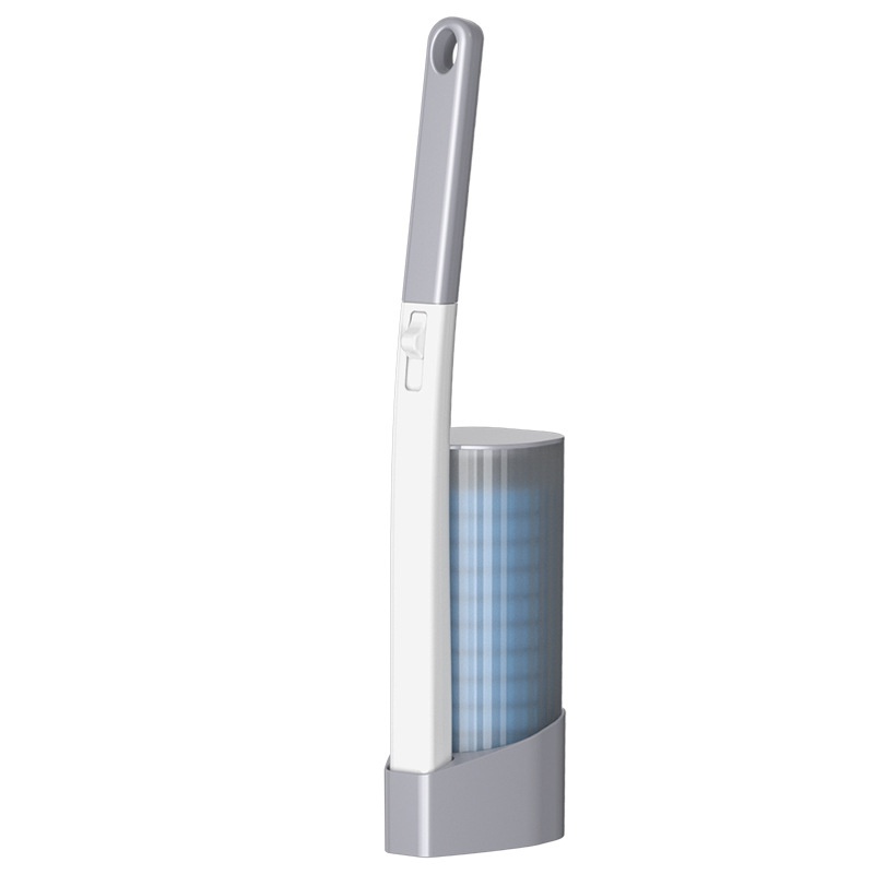 Brosse de toilettes jetable à fixation murale — Set de nettoyage 19