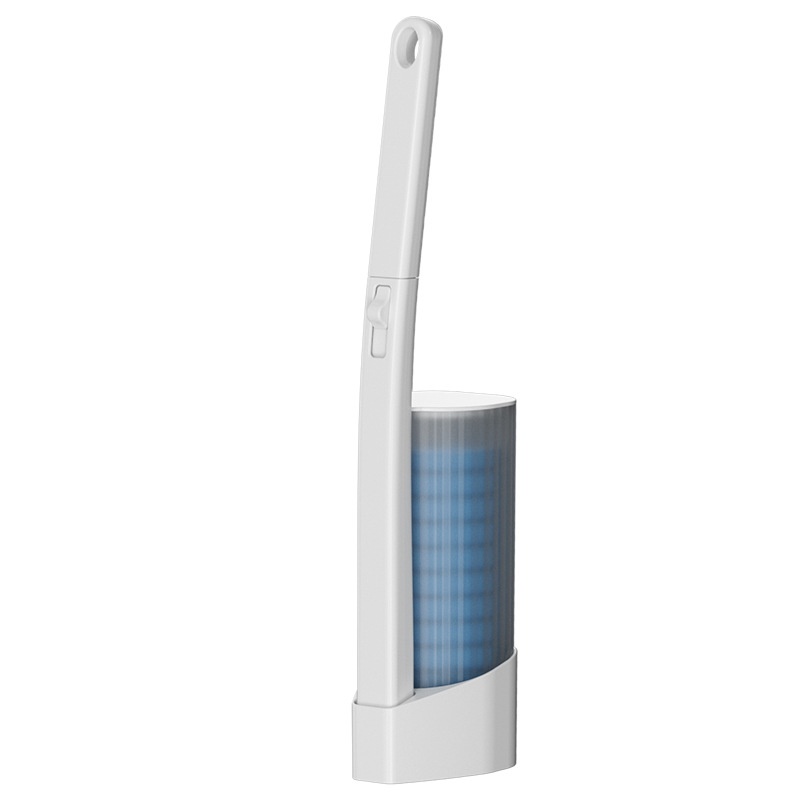 Brosse de toilettes jetable à fixation murale — Set de nettoyage 5