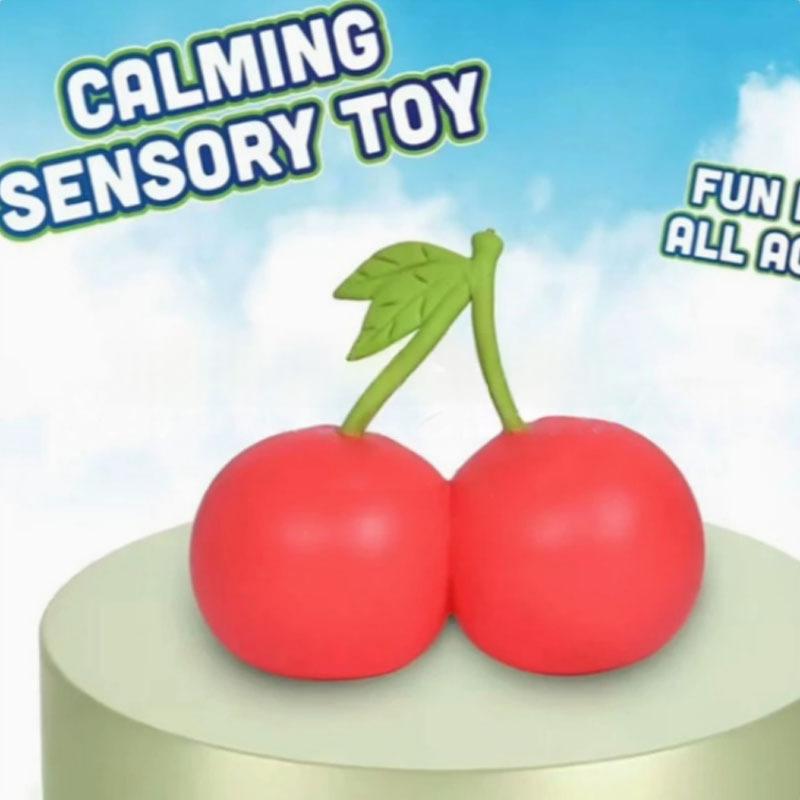 Cherry Decompression Toy Pinch Music