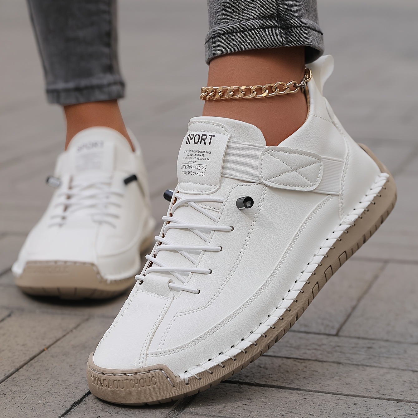 Leather Boots Casual Shoes Plus Size Spring And Summer