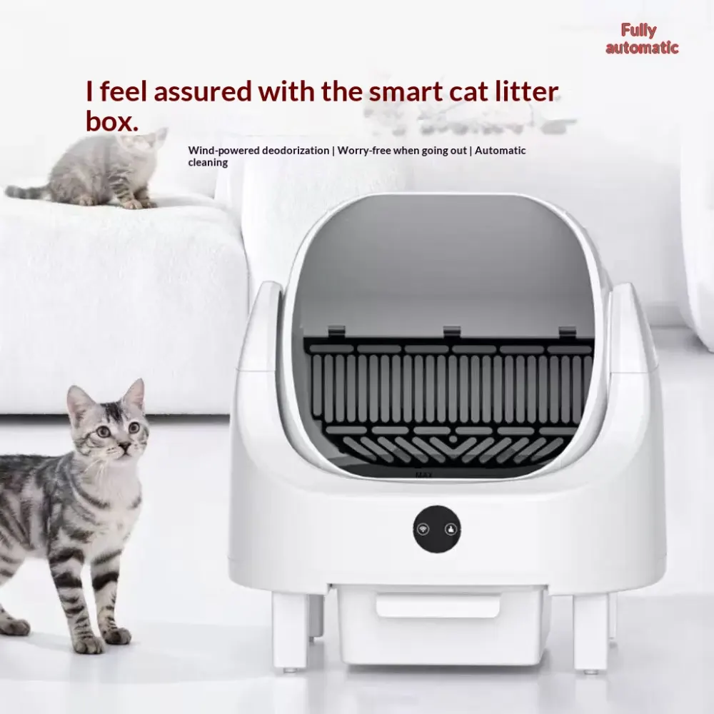 Smart Open-style Fully Automatic Cat Litter Box