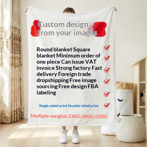 Flannel Blanket Portable Office Afternoon Nap Cover