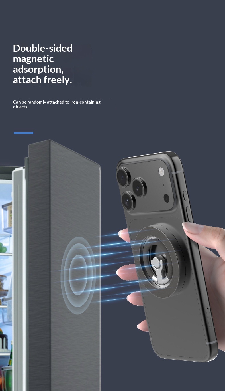 PHAEVOX MagRing Stand magnetic phone holder in gray