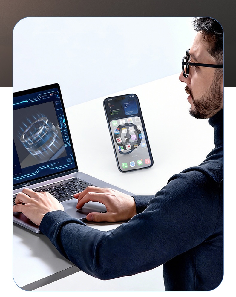 PHAEVOX MagRing Stand magnetic attachment for compatible phones
