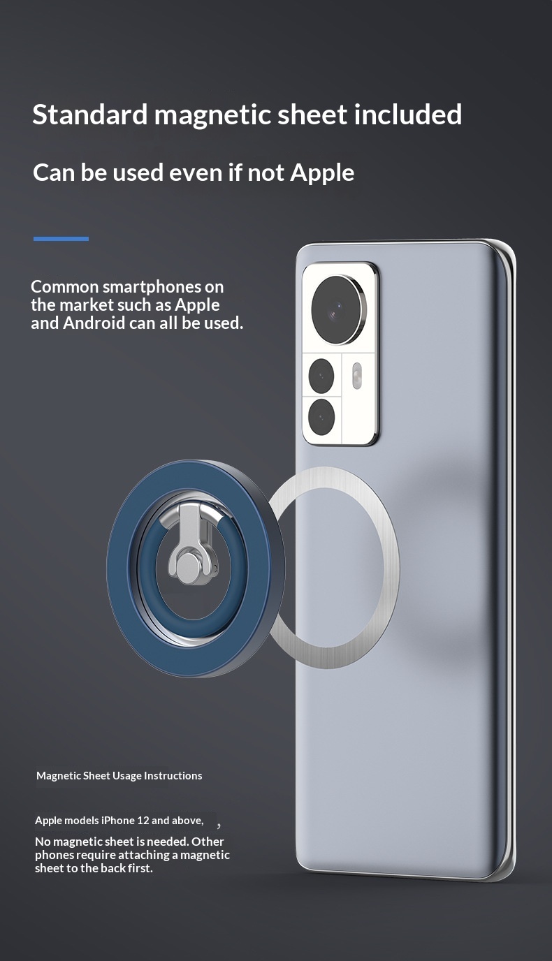 PHAEVOX MagRing Stand alloy phone ring holder detail