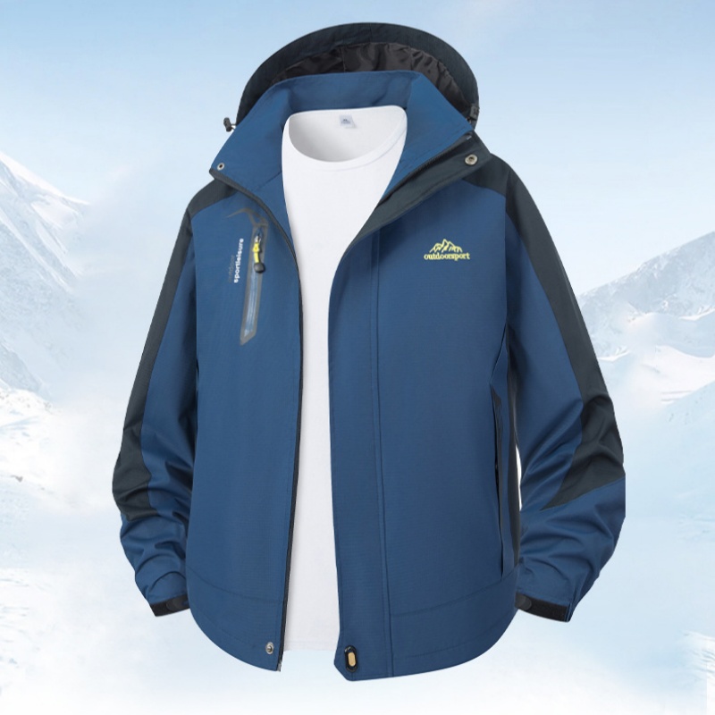 Mens Lightweight Outdoor Waterproof And Windproof Jacket