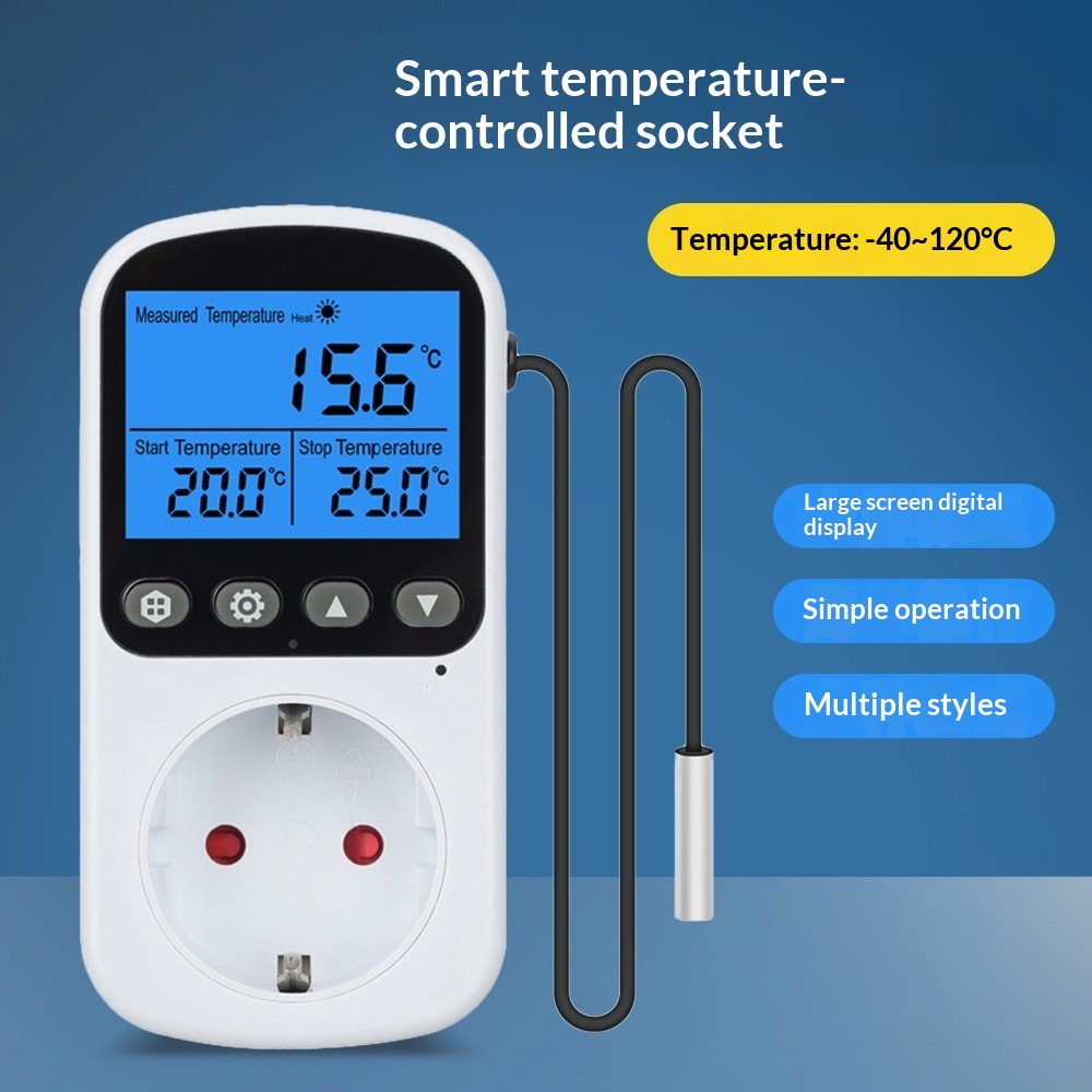 Large-screen Regulatory AV Screen Temperature-controlled Socket