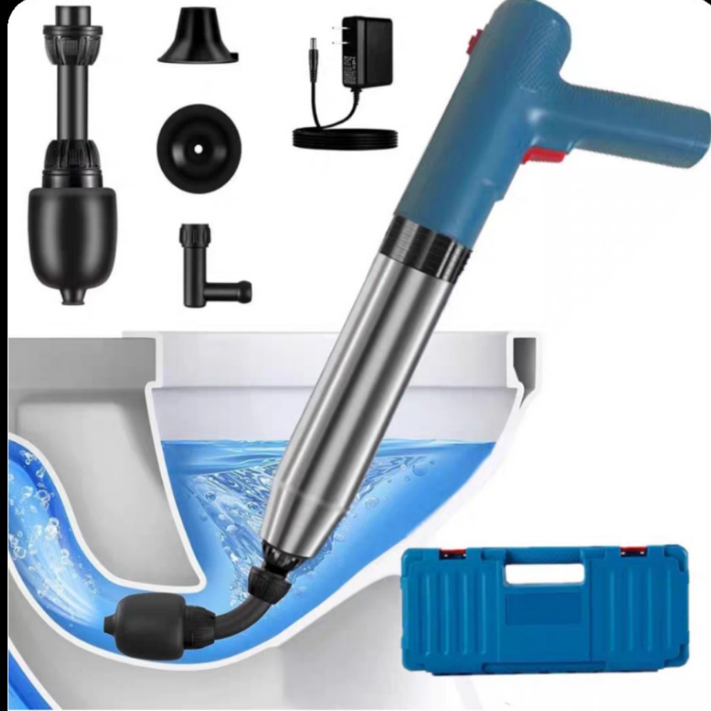 Simple Lithium-ion Stainless Steel Toilet Dredge