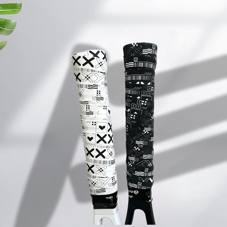 Matte Printed PU Overgrip Badminton Tennis Racket Tape