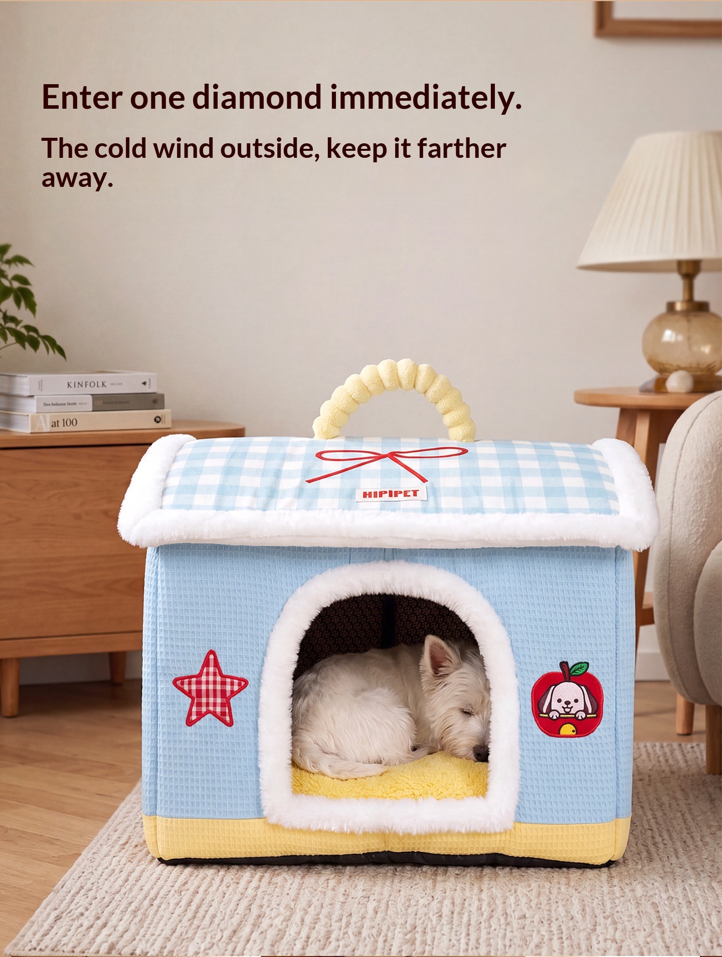 Warm Dog Bed For Small And Medium-sized Dogs detail photo 2
