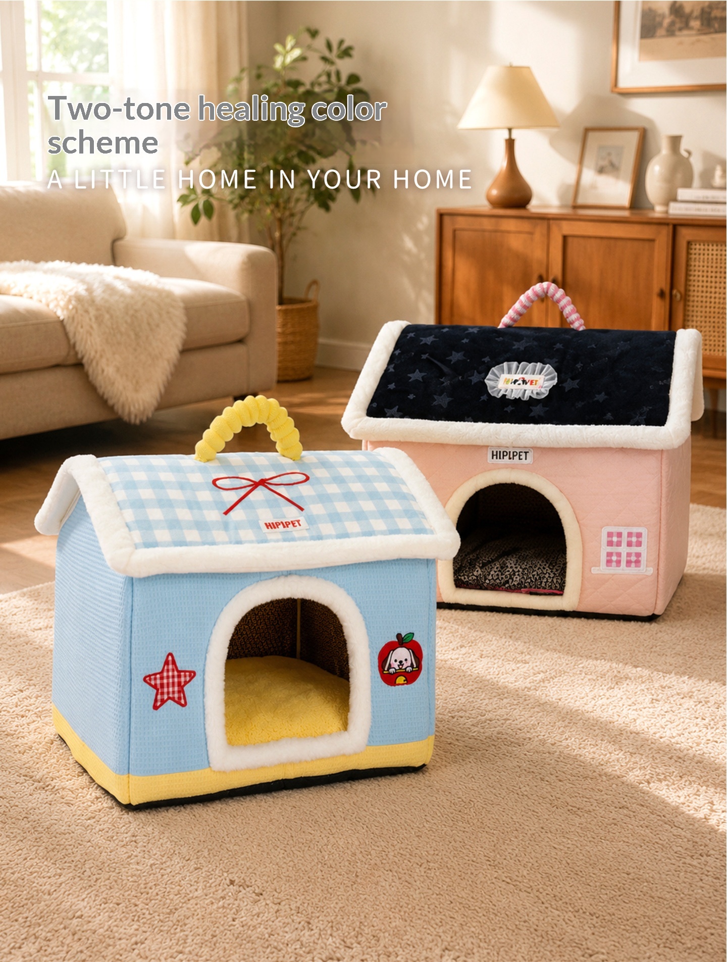 Warm Dog Bed For Small And Medium-sized Dogs detail photo 3