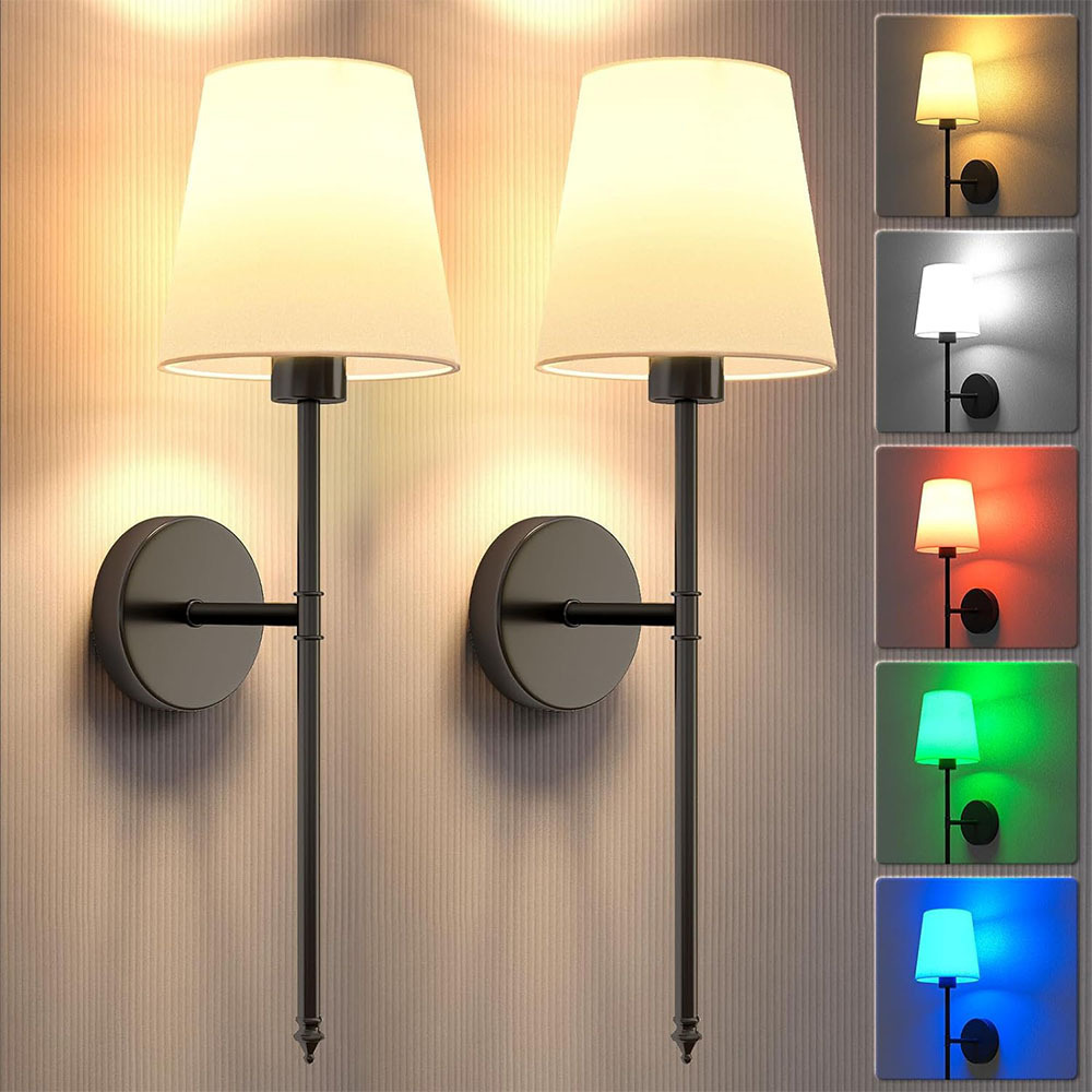 Living Room Background Stair Wall Lamp