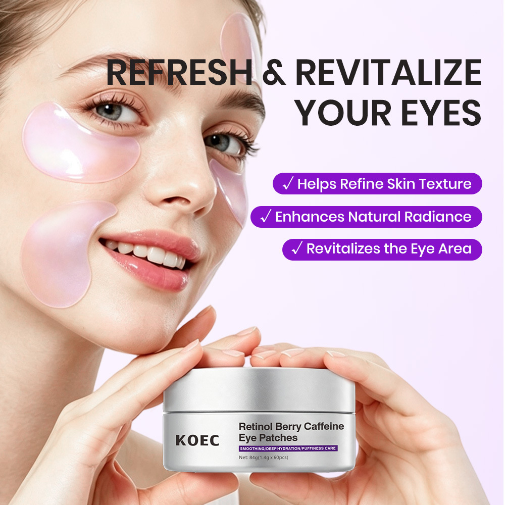 Retinol Berry Caffeine Revitalizing Eye Mask Patch