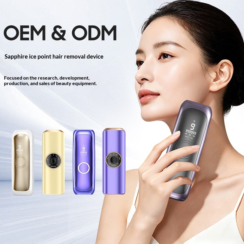 Cross-border Blueberry Home-use Painless Ice-point Hair Removal Device For The Entire Body And Private Areas