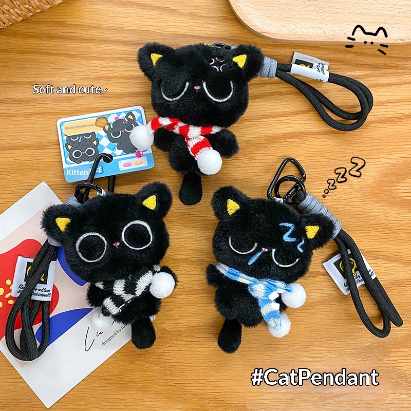 Cute Doll Bag Charm All-match Lanyard And Keychain