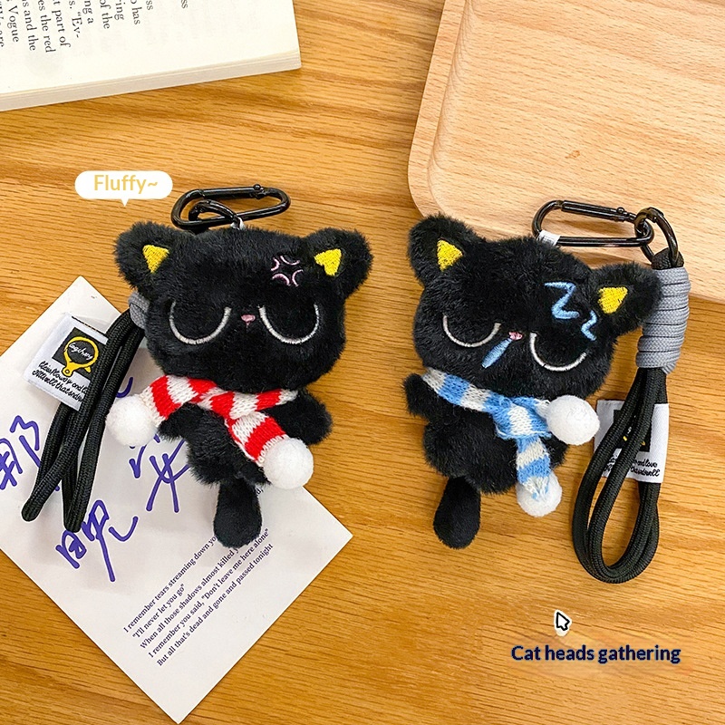 Cute Doll Bag Charm All-match Lanyard And Keychain