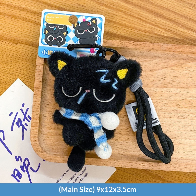 Cute Doll Bag Charm All-match Lanyard And Keychain