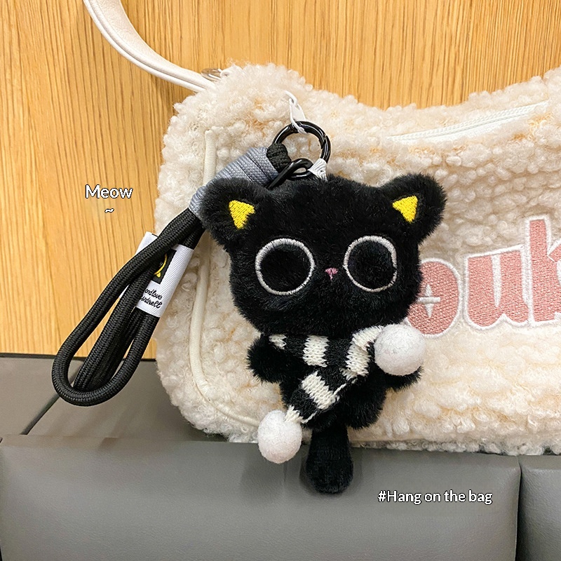 Cute Doll Bag Charm All-match Lanyard And Keychain