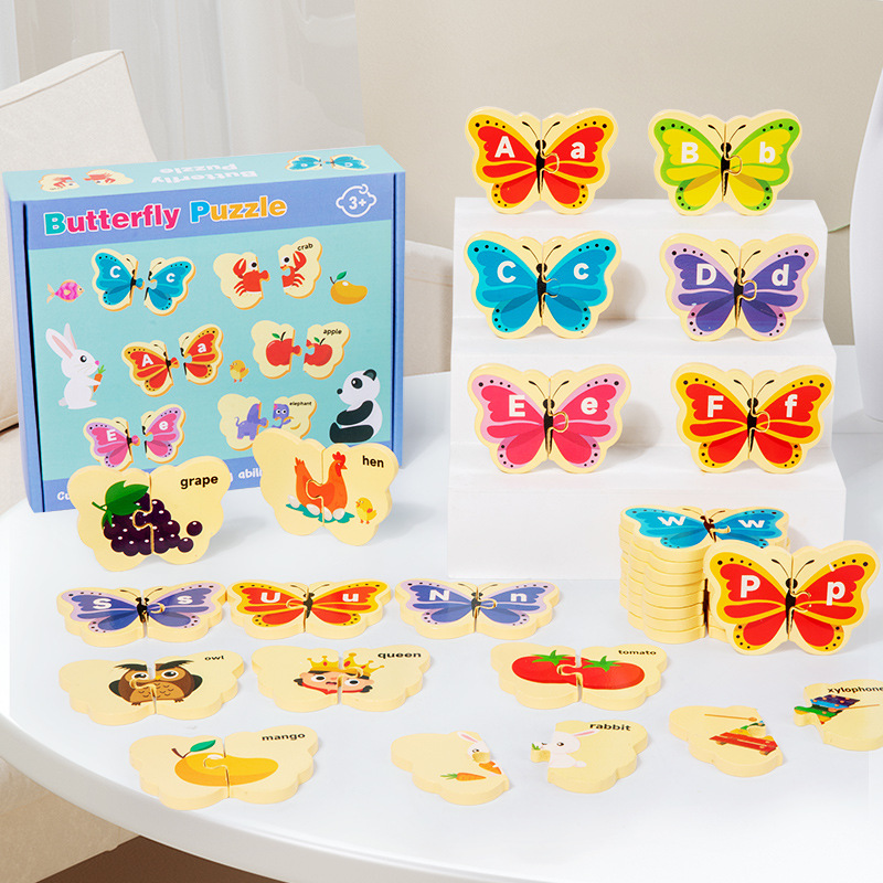 Early Education Toys Animal Matching Puzzle Blocks For Ages