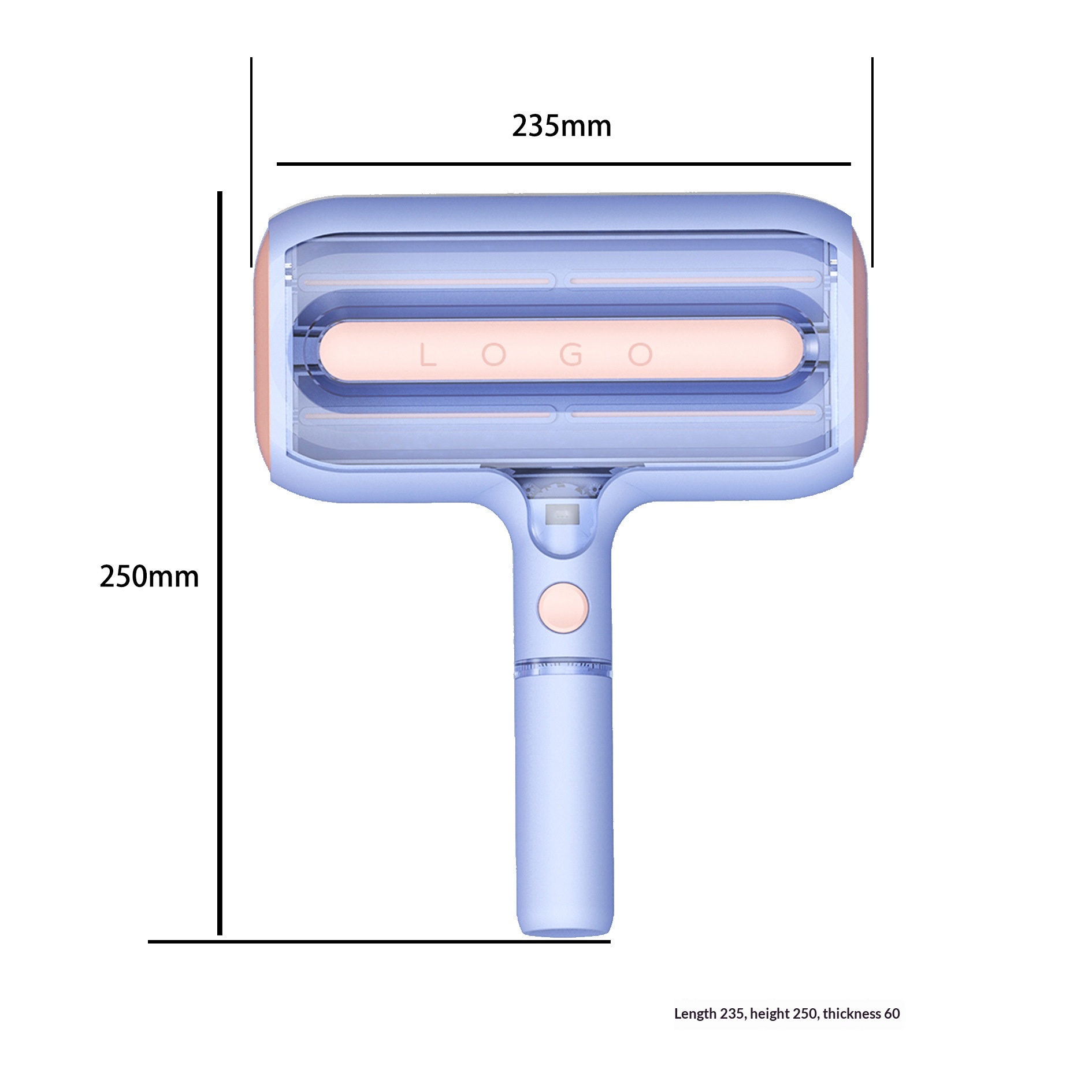 Pet Grooming Brush For Removing Loose Fur