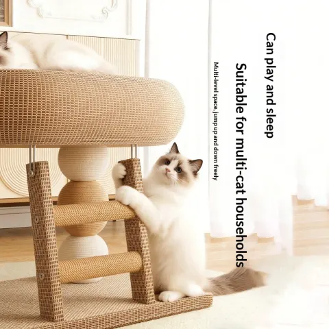 Cat Tree for Small Homes Space-saving Cat Toy