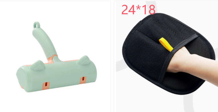 Reusable pet-hair carpet remover option 6