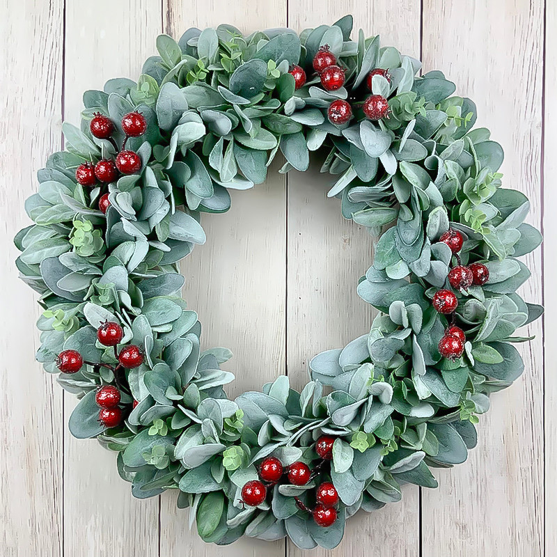 Easter And Christmas Decorative Wreath