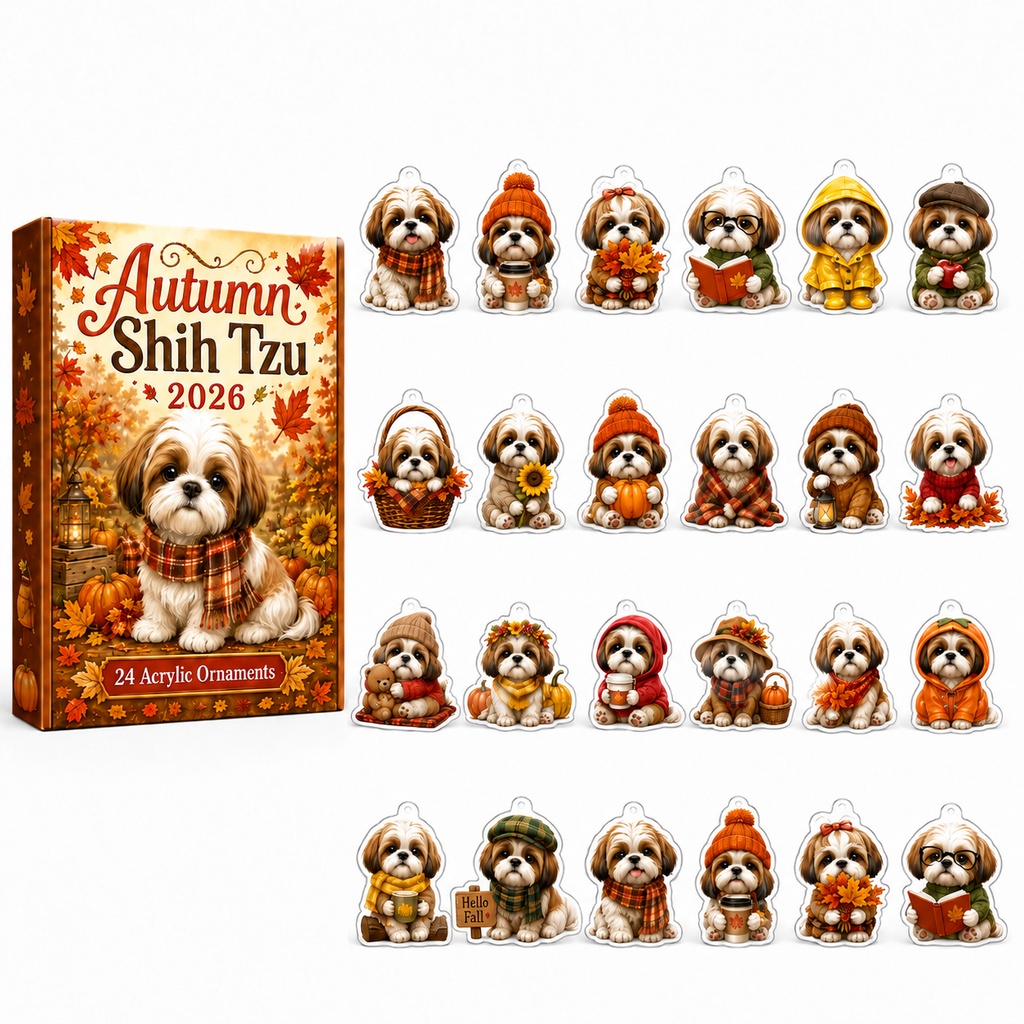 Autumn Shih Tzu Advent Calendar