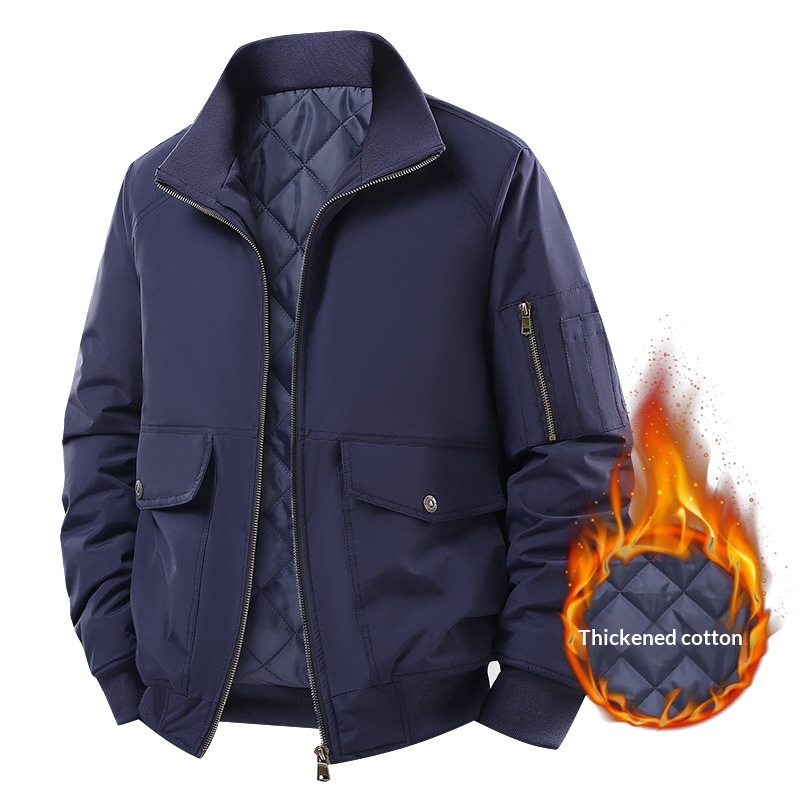 Stand-Collar Padded Jacket, picture 3 of 10