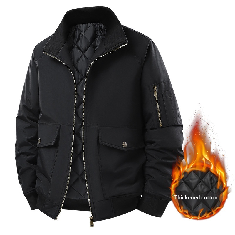 Stand-Collar Padded Jacket, picture 9 of 10