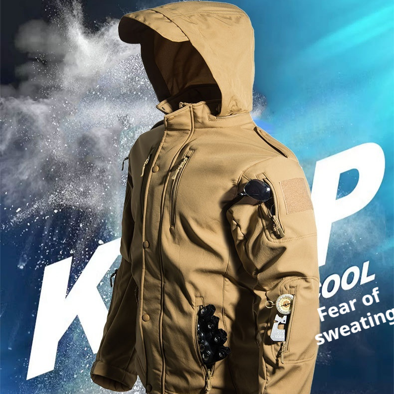 Men's Outdoor Camouflage Tactical Jacket Casual Style