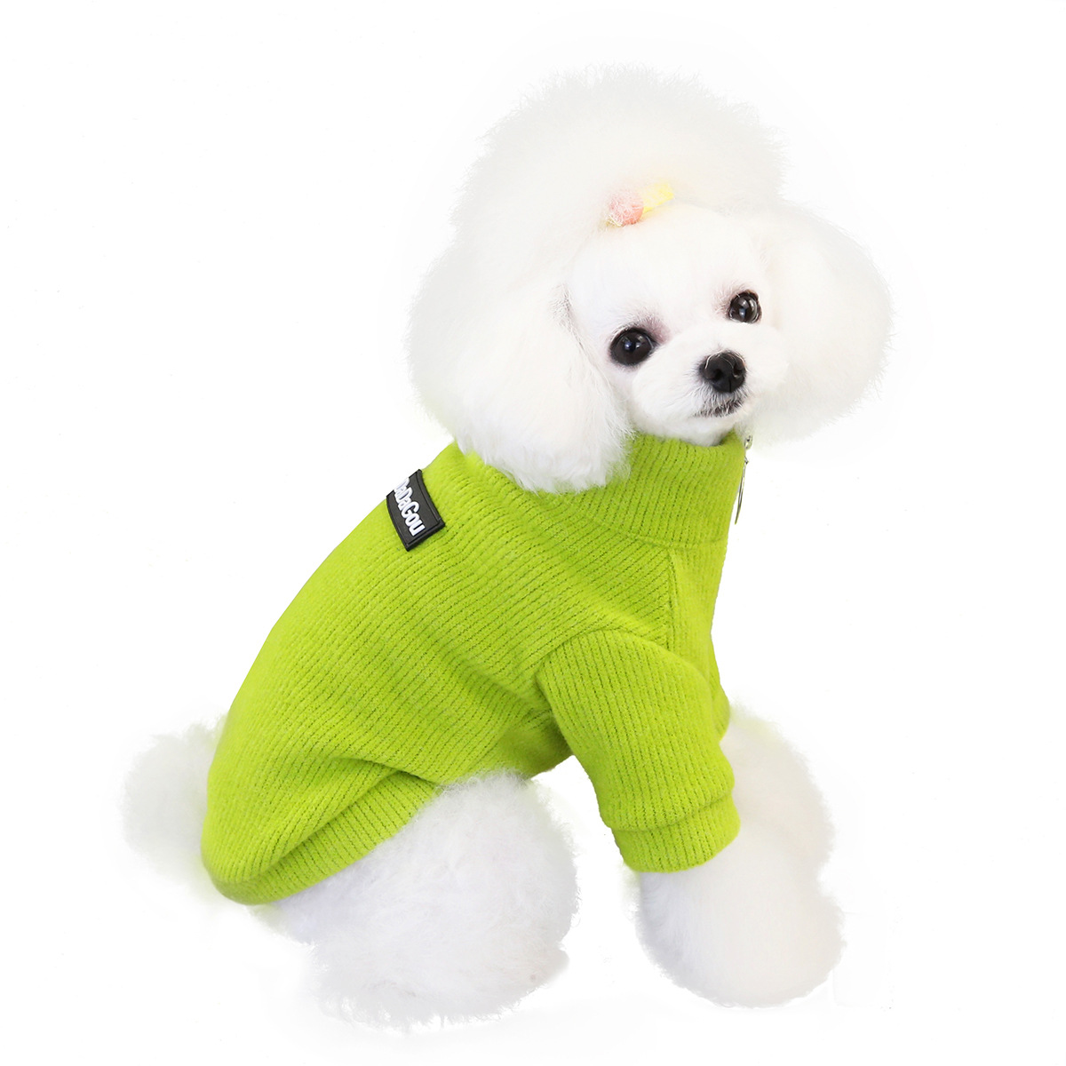 Pet Clothing Dog Zip-up Sweater detail photo 15