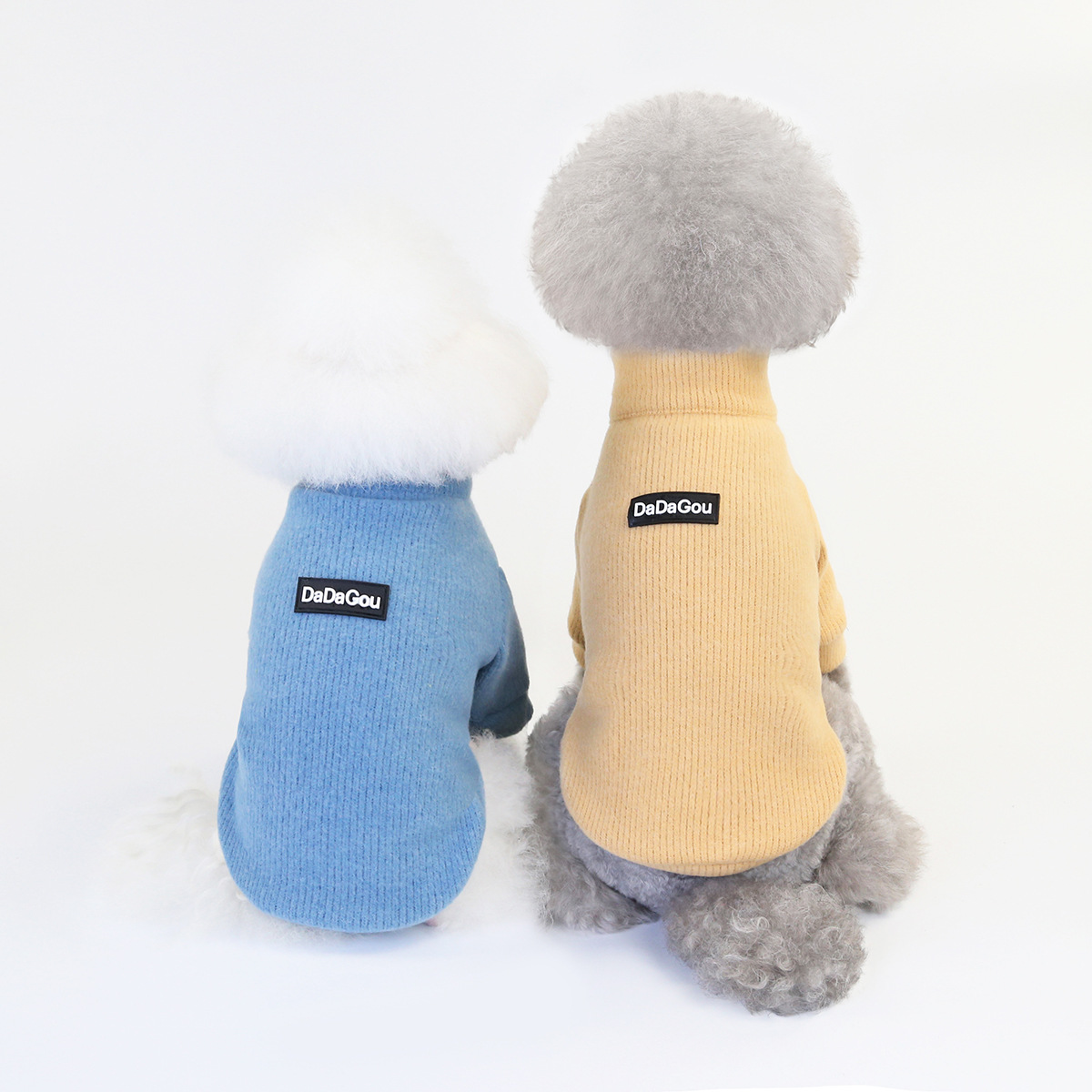 Pet Clothing Dog Zip-up Sweater detail photo 2