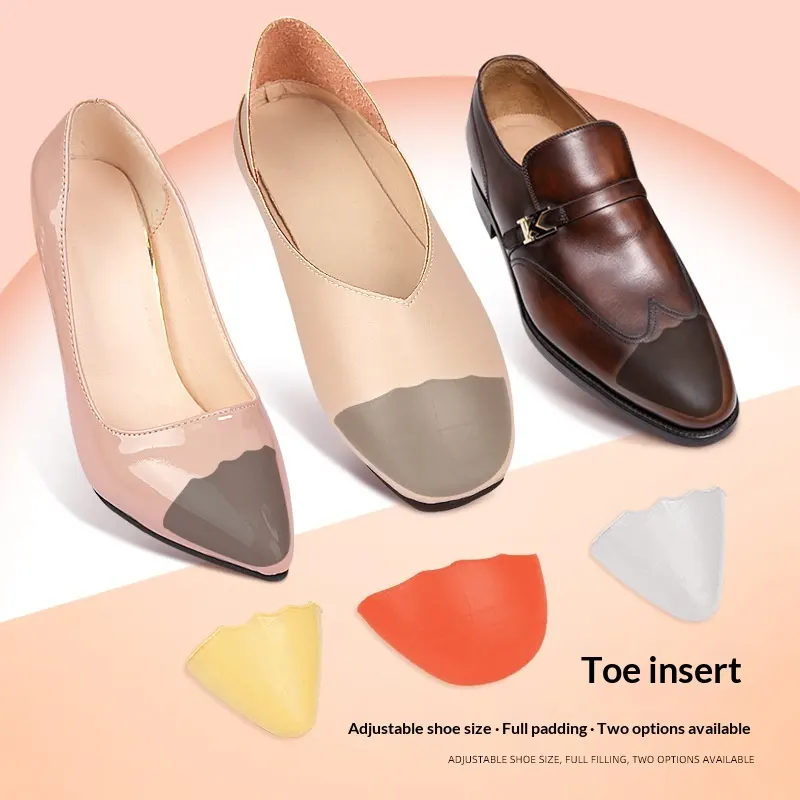 Round-toe Pointed-toe Half-inch Heel Shoe Toe Pads
