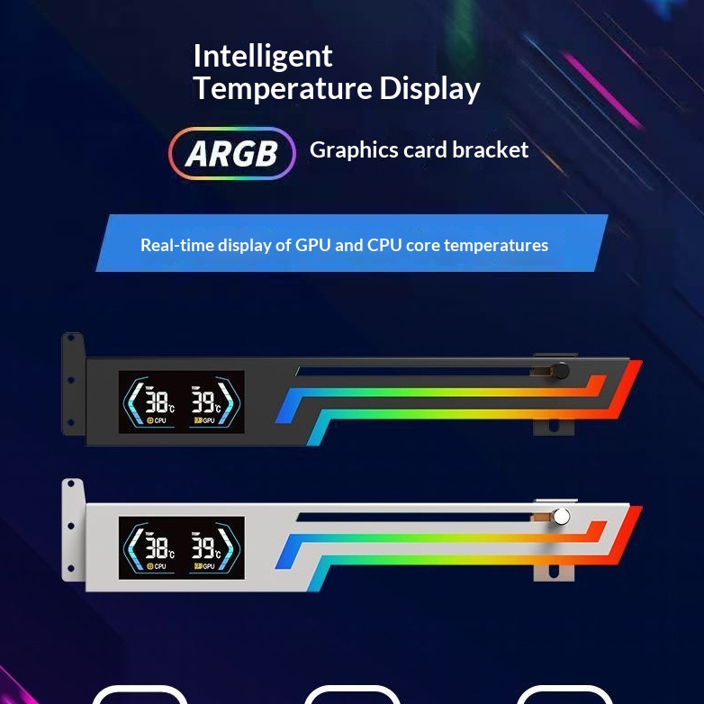Graphics Card Bracket ARGB Sync