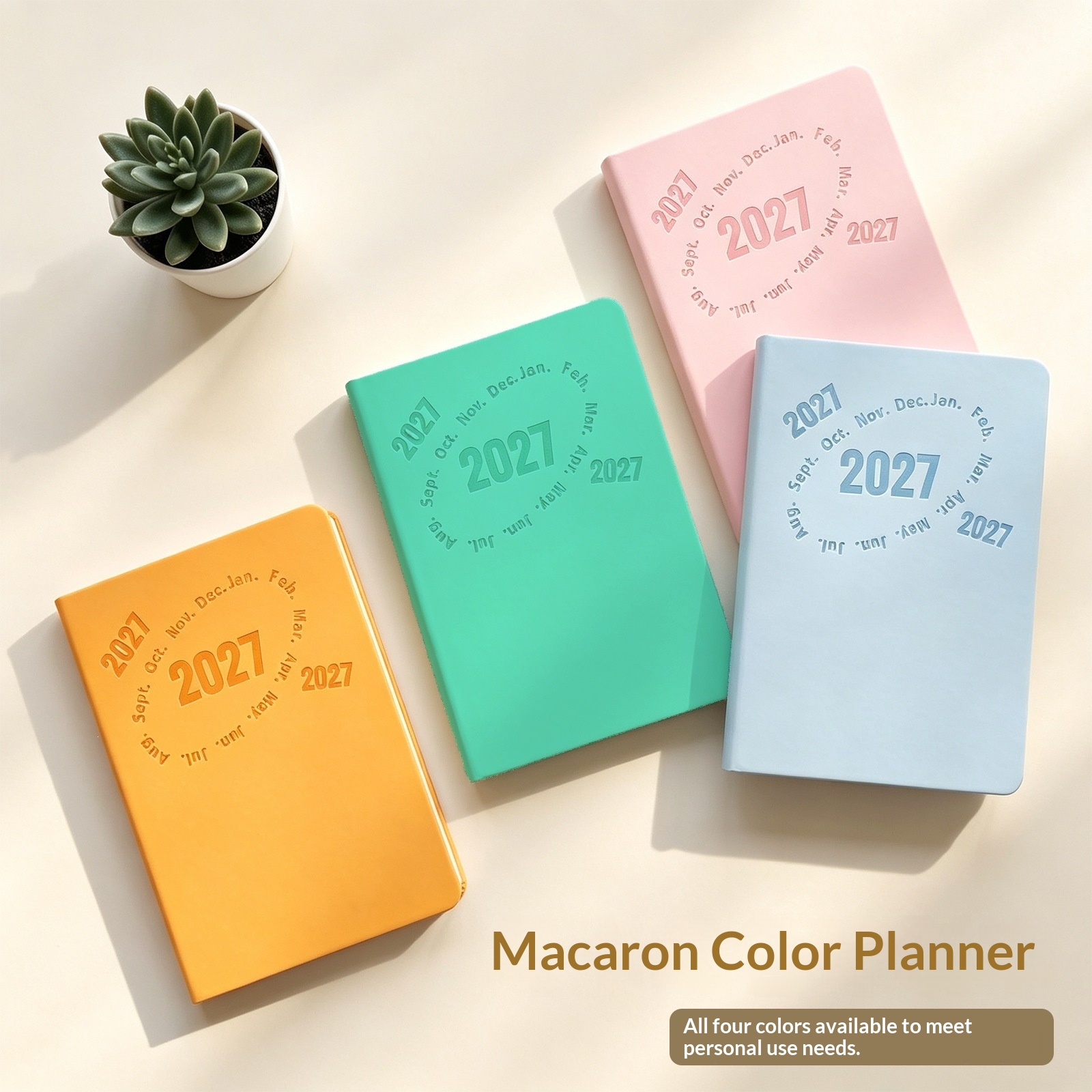 2027 Planner Study Plan Extra Thick